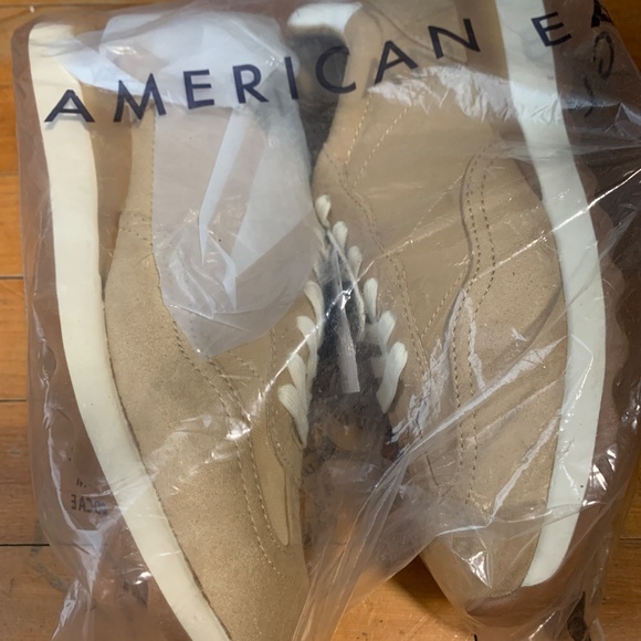 Tan platform sneakers - Picture 5 of 6